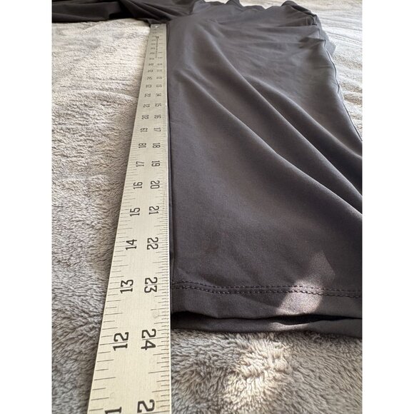 Athleta Women's Nolita Slim Tapered Crop Pants 12 Black UPF 50+ Featherweight - Picture 12 of 12